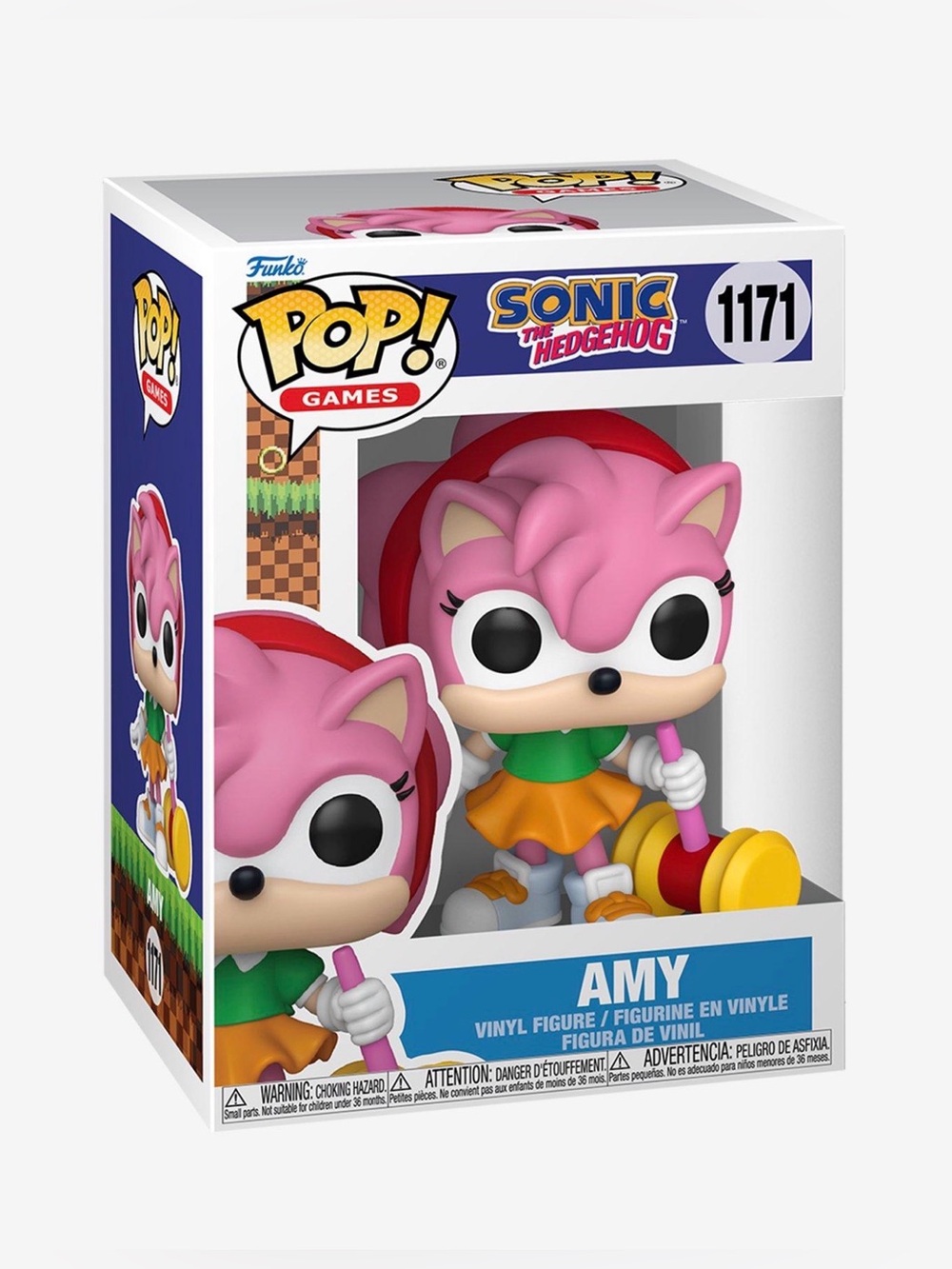 Funko Pop Games #1171 Sonic The Hedgehog Amy Brand New